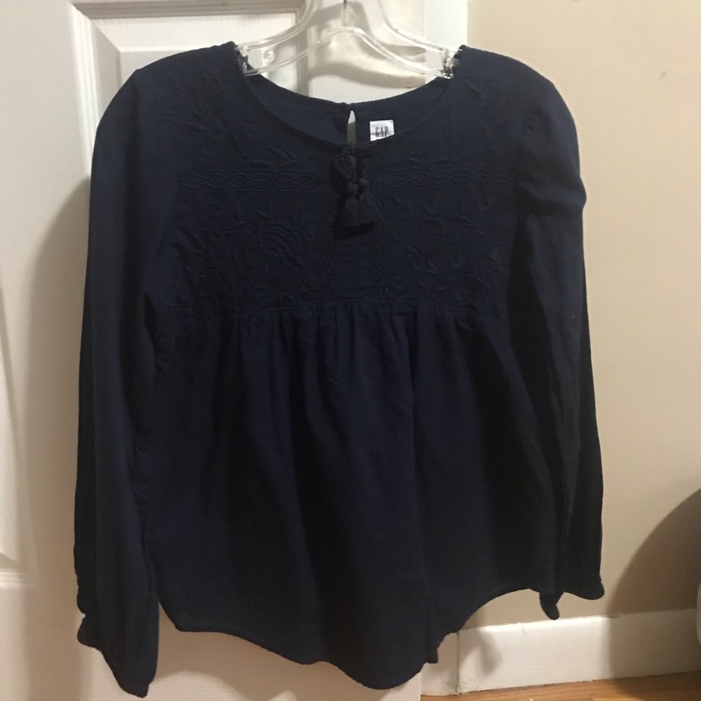 Gap Kids Navy Blue Cotten Linen XL 14 Used Good Condition
